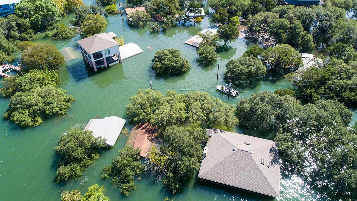 Storm and disaster damage assessment by drone